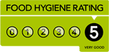 Food hygiene rating 5 — very good
