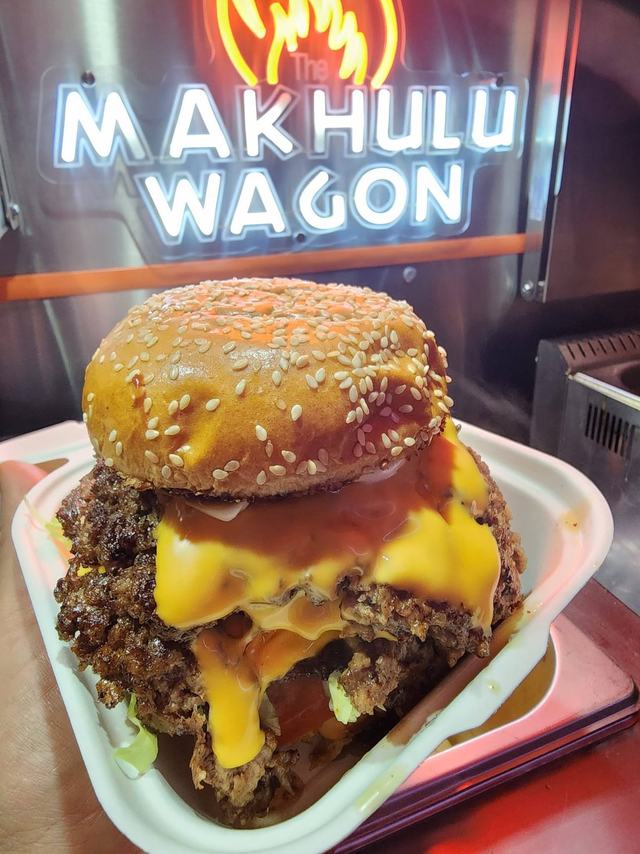 Smash burger from the wagon